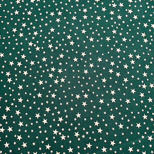 Christmas stars green
