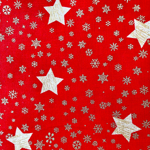 Christmas stars red