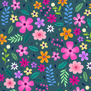 Floral colorful